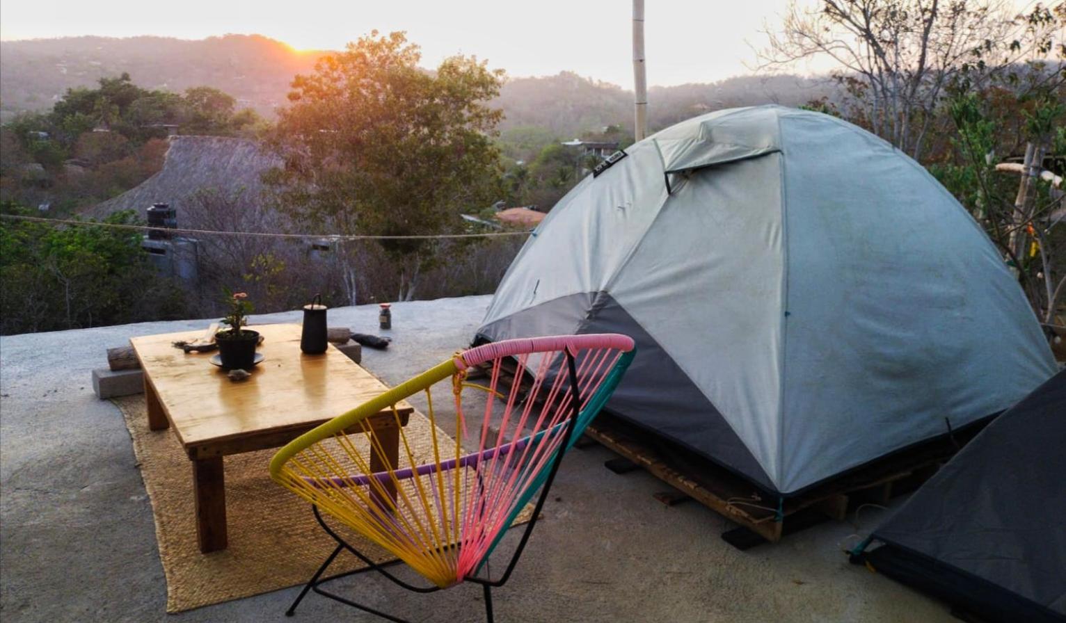 Bajo Las Estrellas Eco Glamping Mazunte Exterior foto