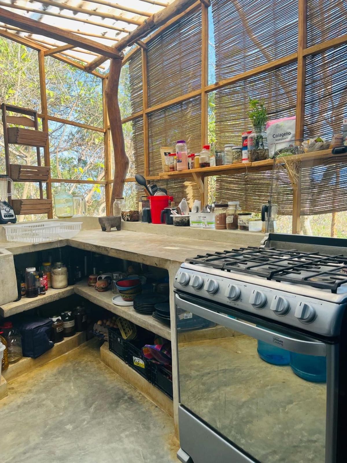 Bajo Las Estrellas Eco Glamping Mazunte Exterior foto